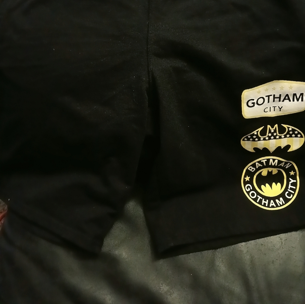 Batman Gotham city fleece shorts